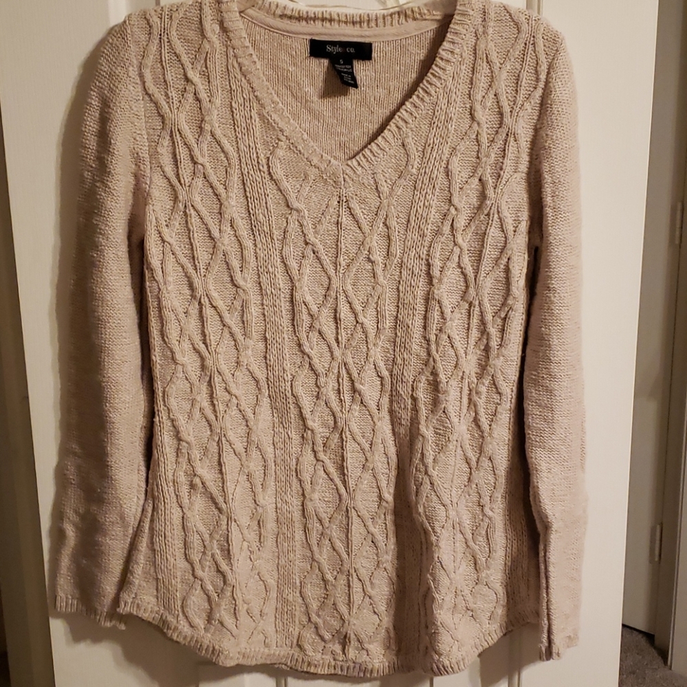 Tan sweater